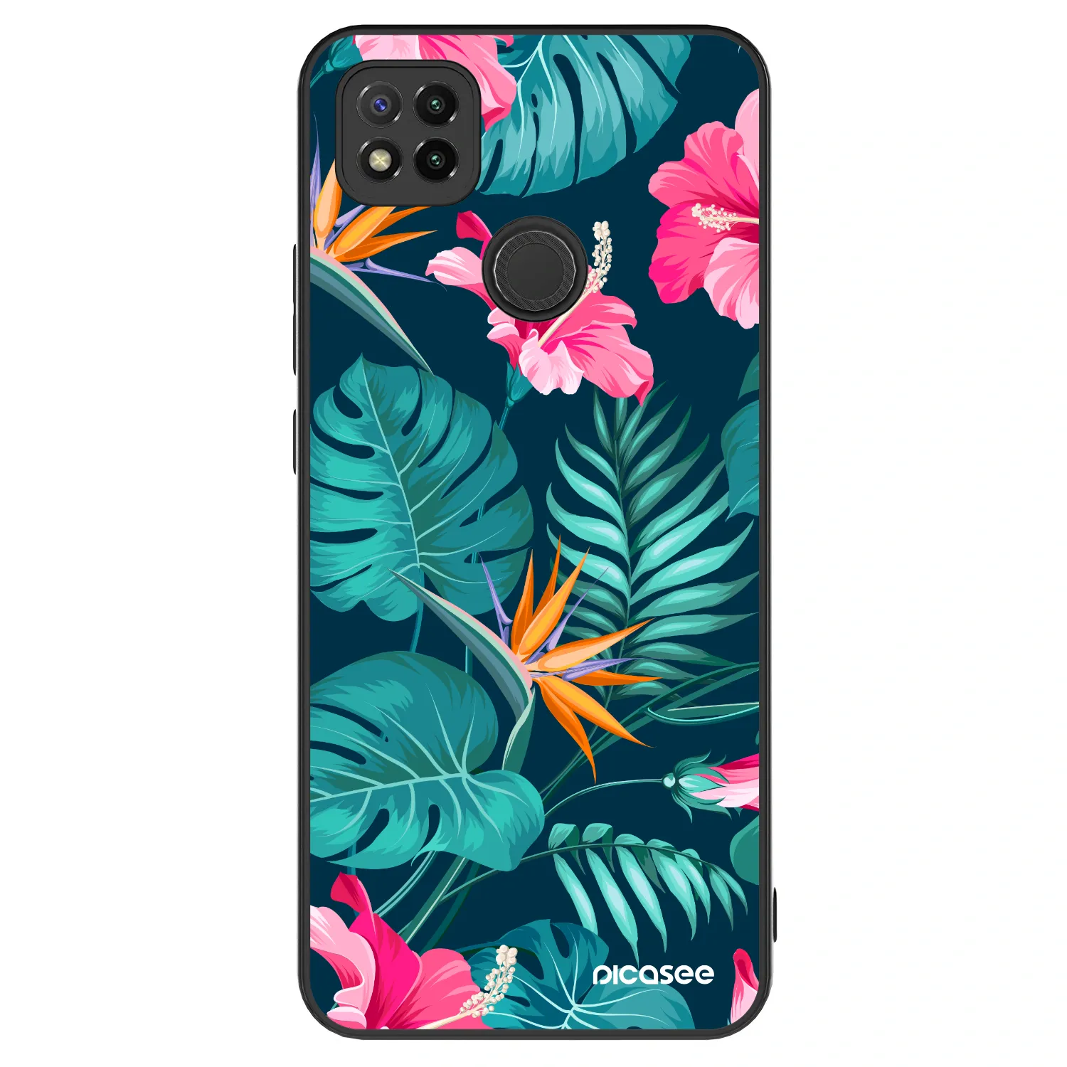 Picasee ULTIMATE CASE pentru Xiaomi Redmi 9C - Pink Monstera