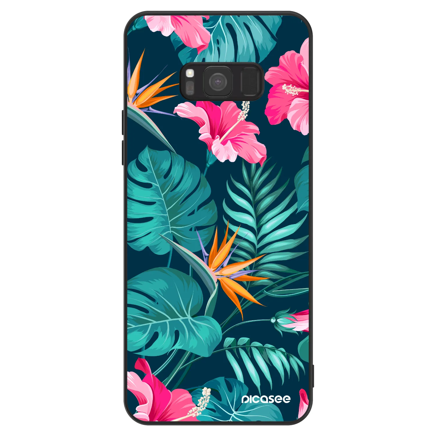 Picasee ULTIMATE CASE pentru Samsung Galaxy S8 G950F - Pink Monstera