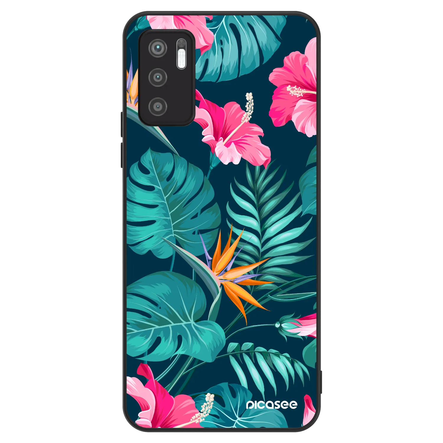 Picasee ULTIMATE CASE pentru Xiaomi Redmi Note 10 5G - Pink Monstera