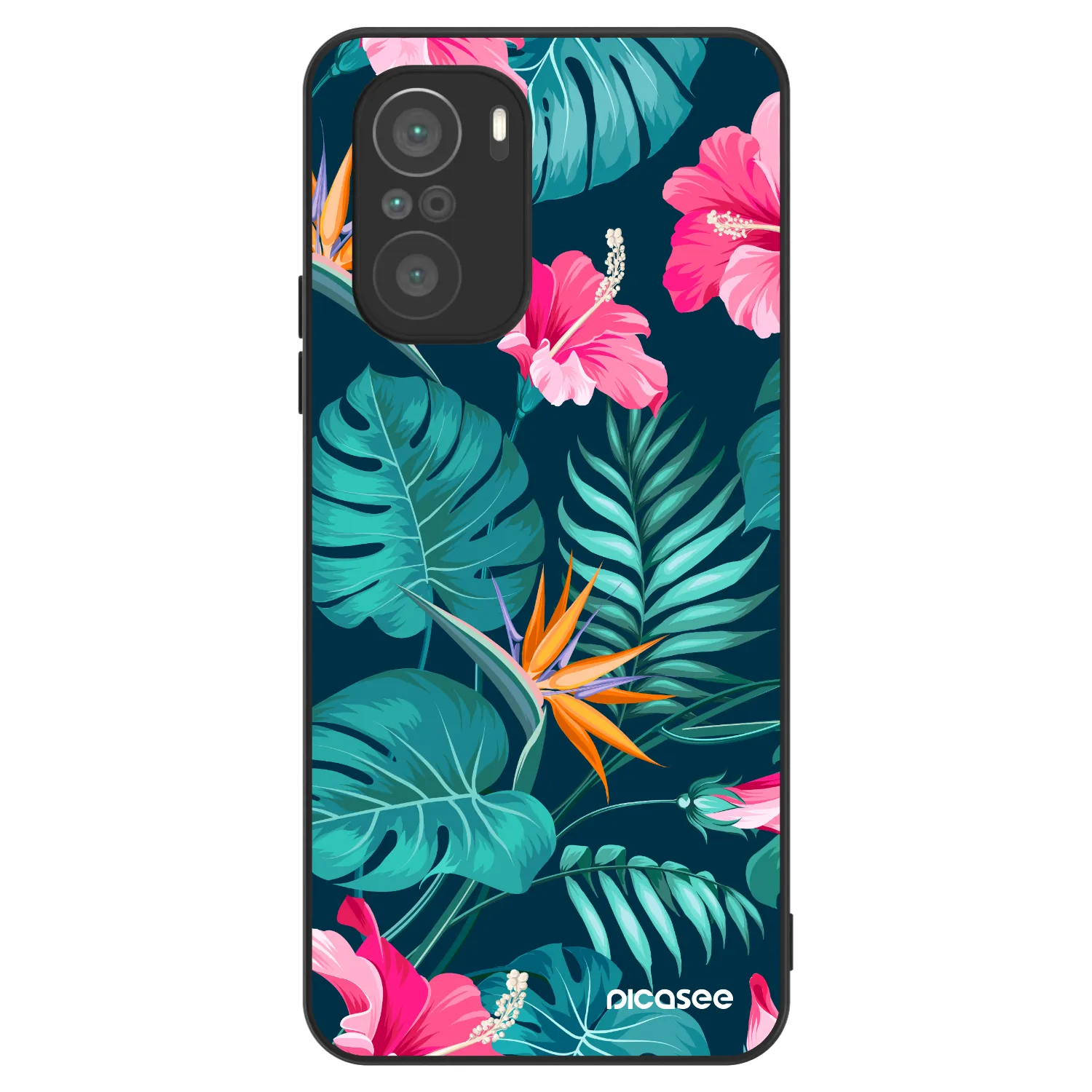 Picasee ULTIMATE CASE pentru Xiaomi Poco F3 - Pink Monstera