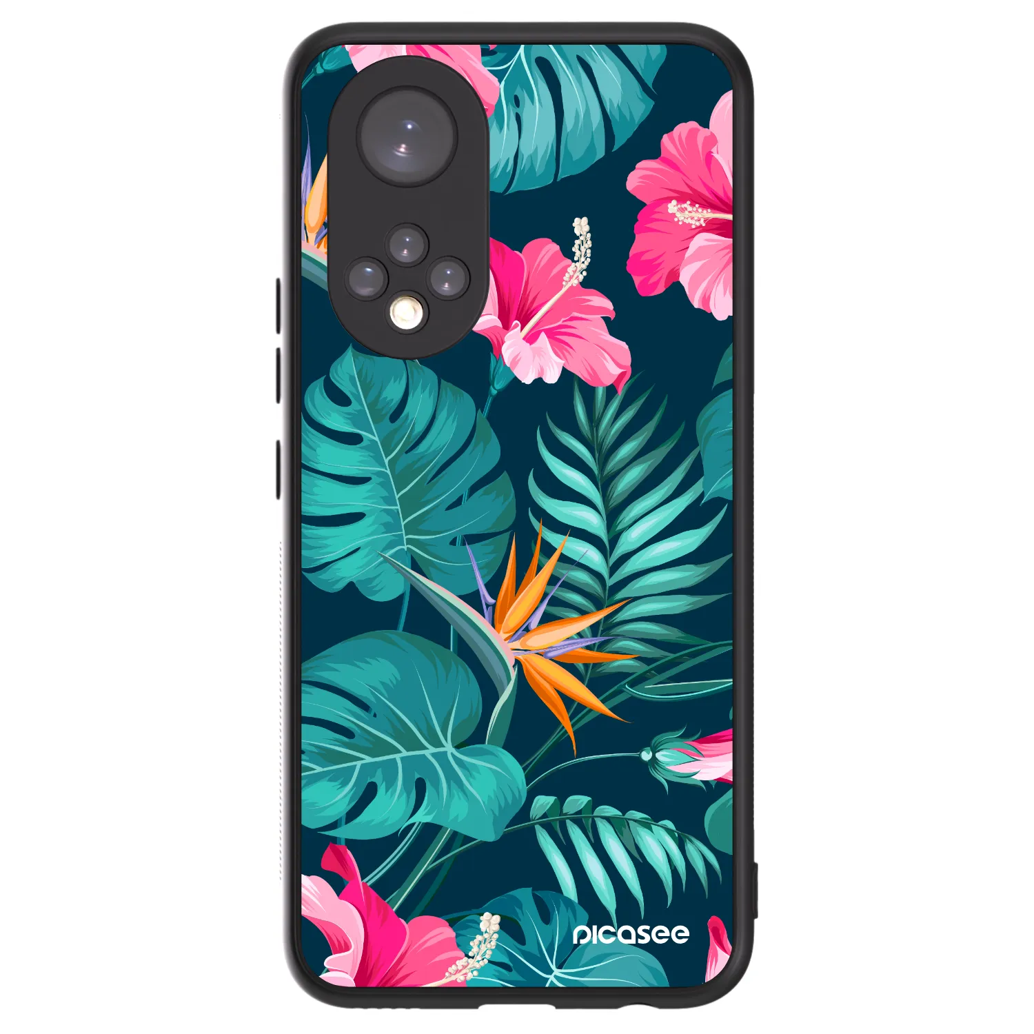Picasee ULTIMATE CASE pentru Honor 50 5G - Pink Monstera