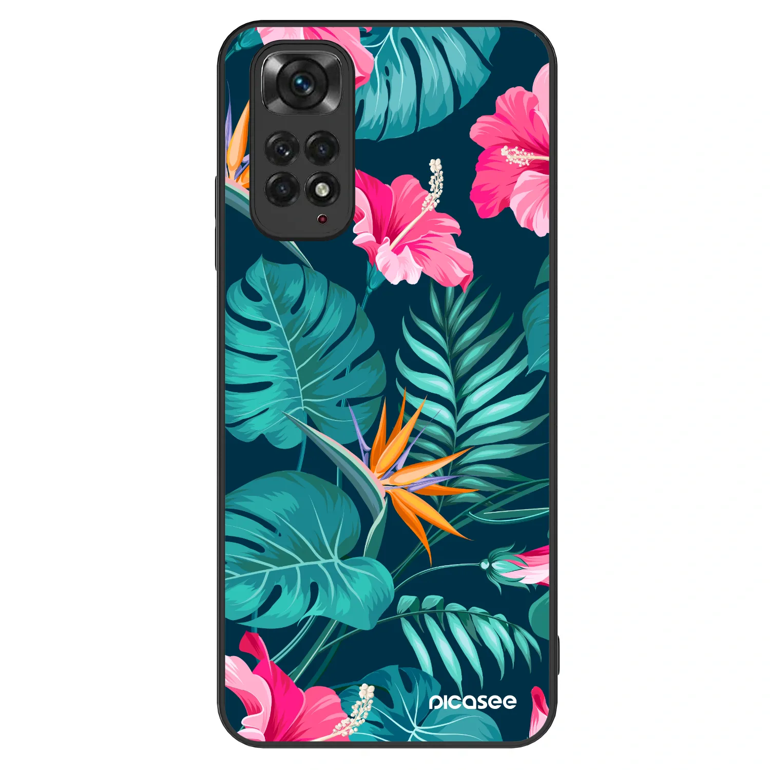Picasee ULTIMATE CASE pentru Xiaomi Redmi Note 11S 4G - Pink Monstera