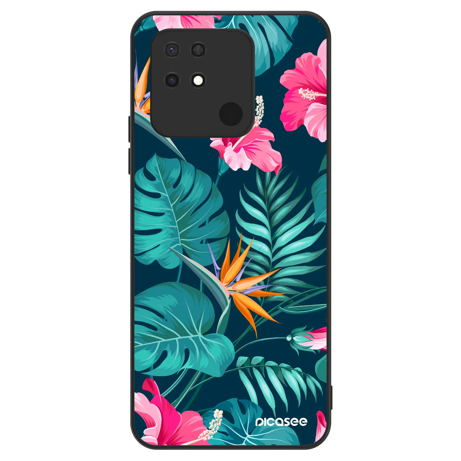 Picasee ULTIMATE CASE pentru Xiaomi Redmi 10C - Pink Monstera