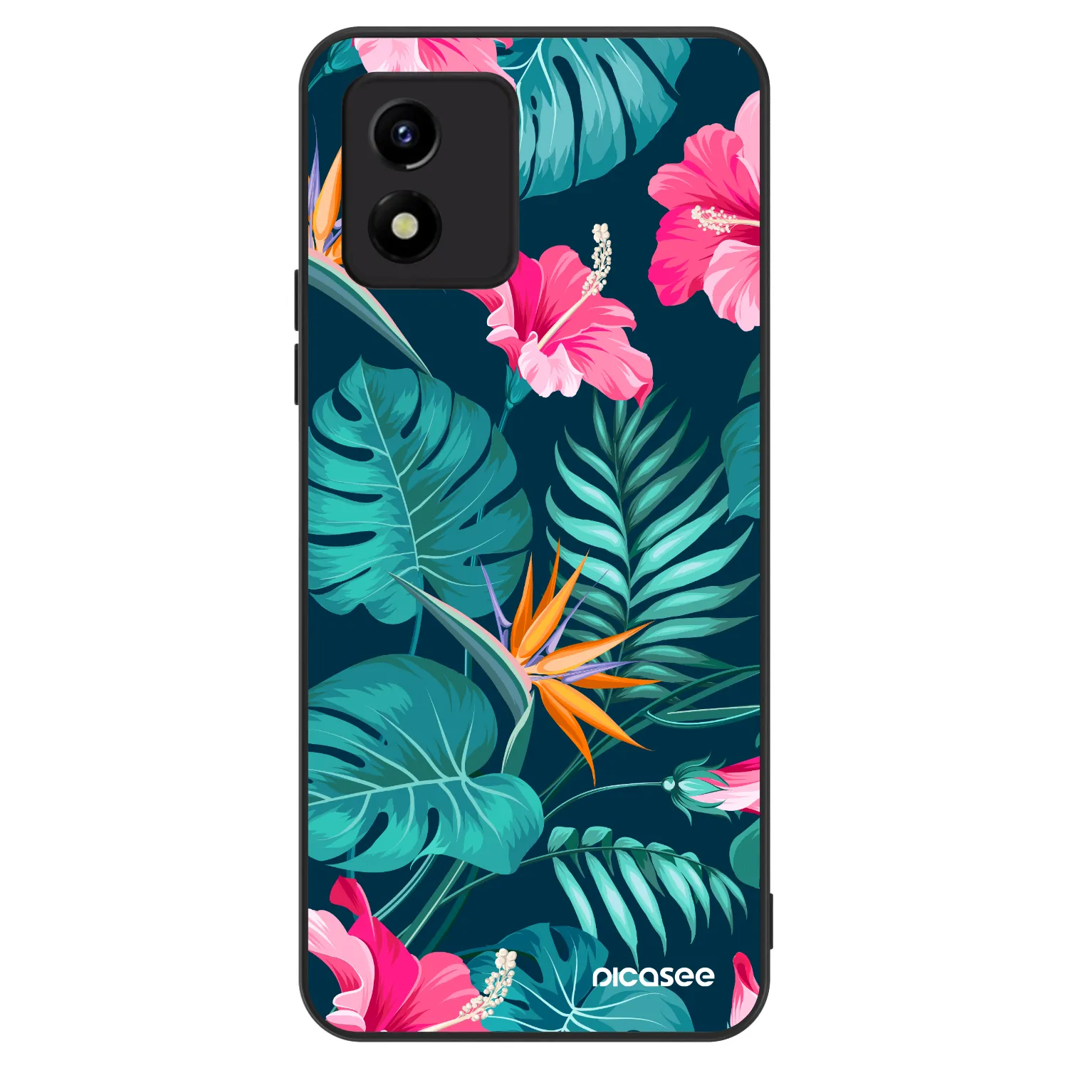 Picasee ULTIMATE CASE pentru Vivo Y01 - Pink Monstera