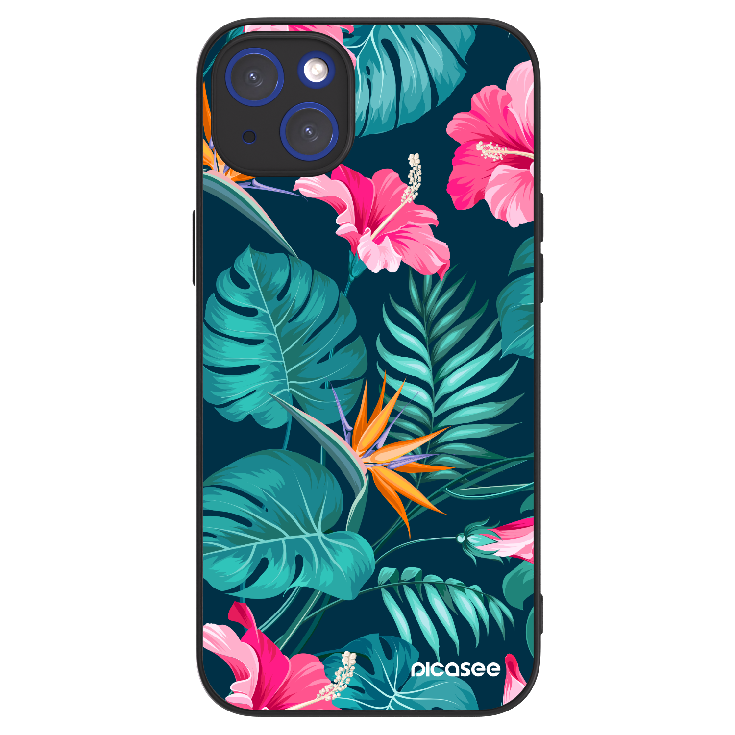 Picasee ULTIMATE CASE pentru Apple iPhone 14 Plus - Pink Monstera