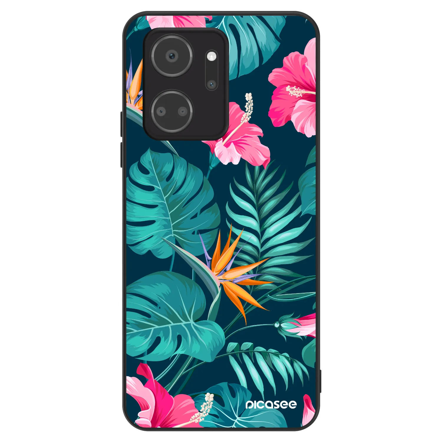 Picasee ULTIMATE CASE pentru Honor X7a - Pink Monstera