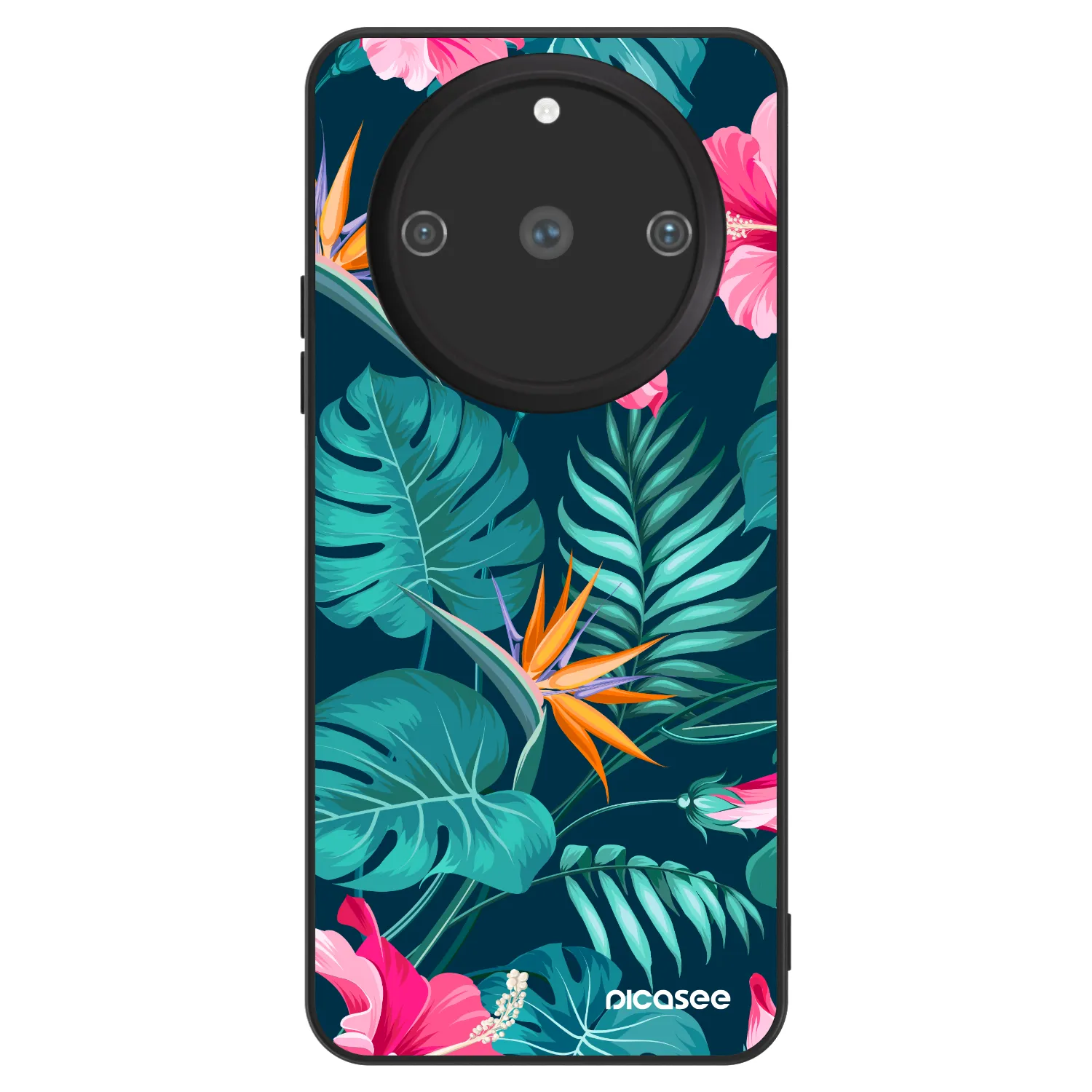 Picasee ULTIMATE CASE pentru Realme 11 Pro+ - Pink Monstera