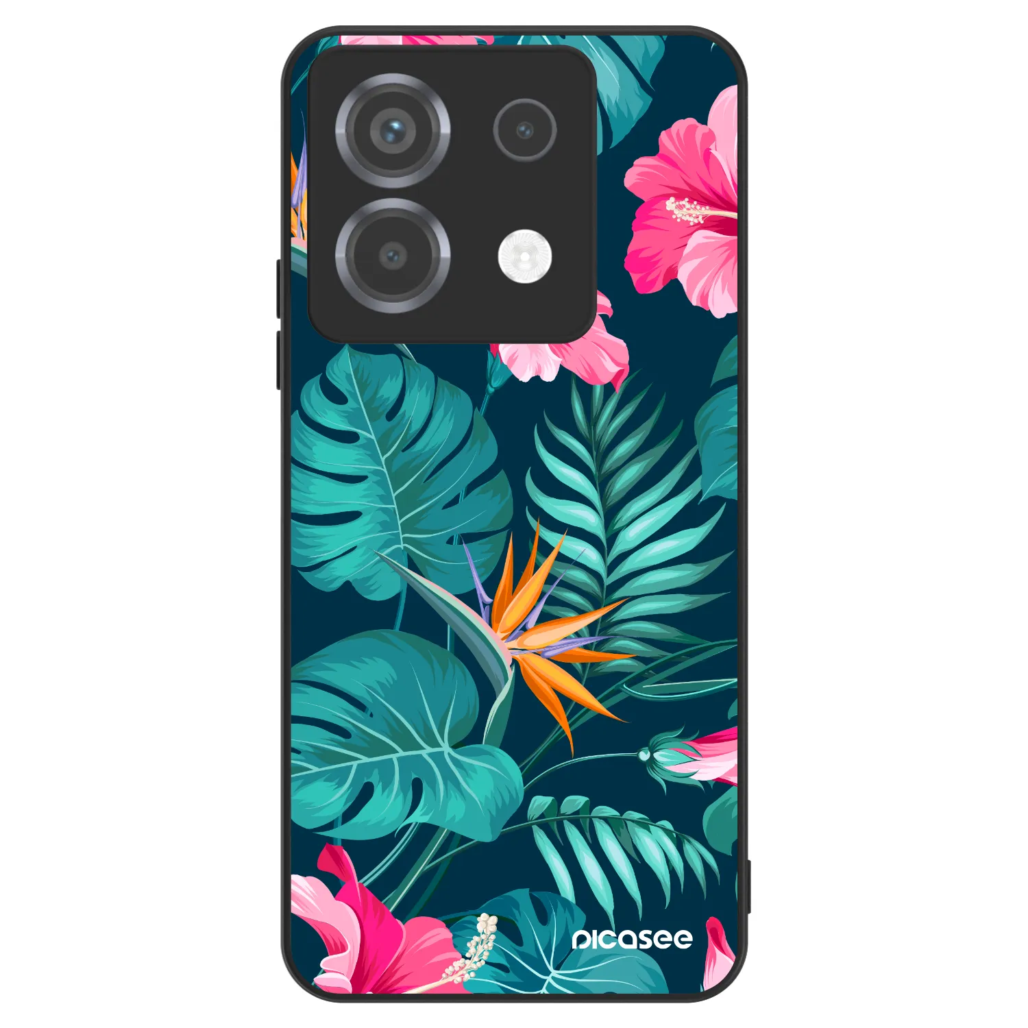 Picasee ULTIMATE CASE pentru Xiaomi Poco X6 - Pink Monstera