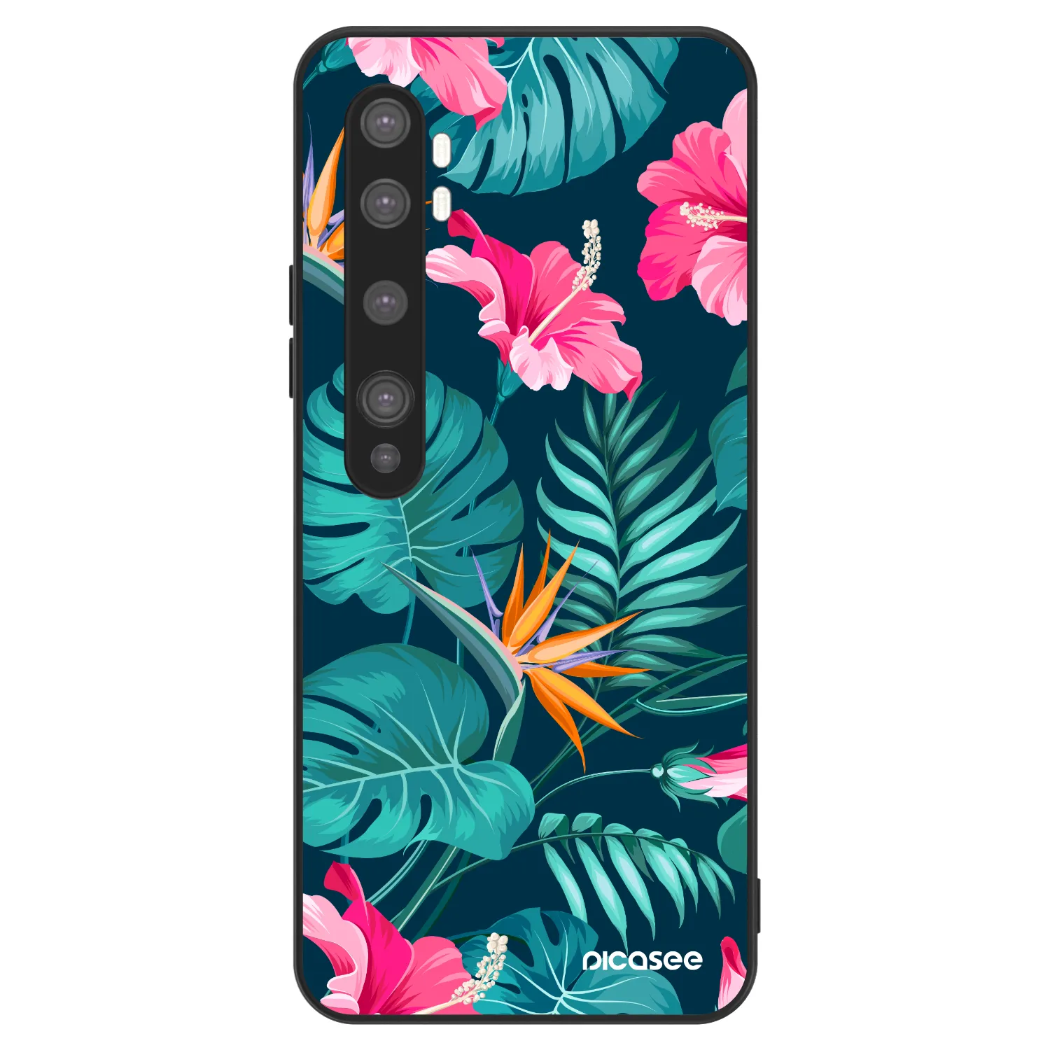 Picasee ULTIMATE CASE pentru Xiaomi Mi Note 10 (Pro) - Pink Monstera