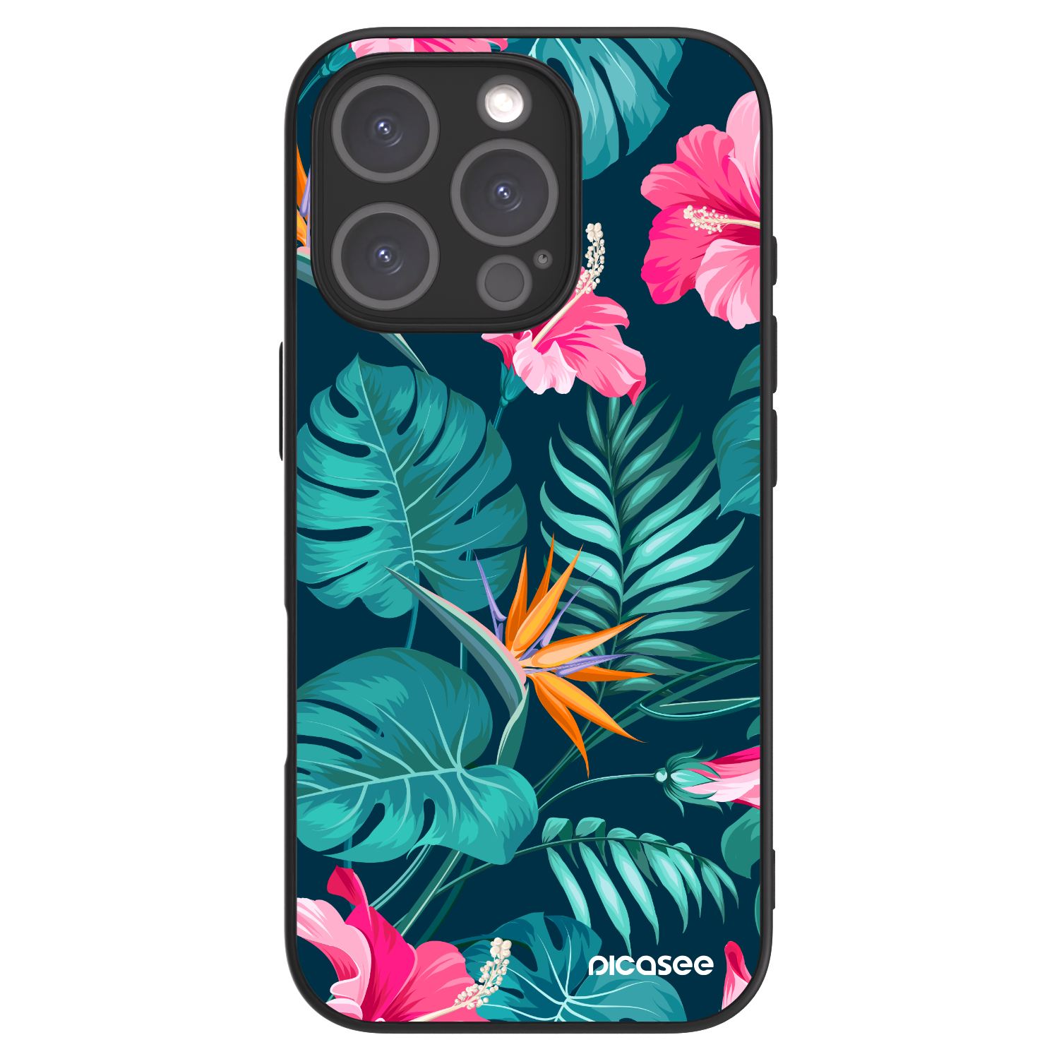 Picasee ULTIMATE CASE pentru Apple iPhone 16 Pro - Pink Monstera