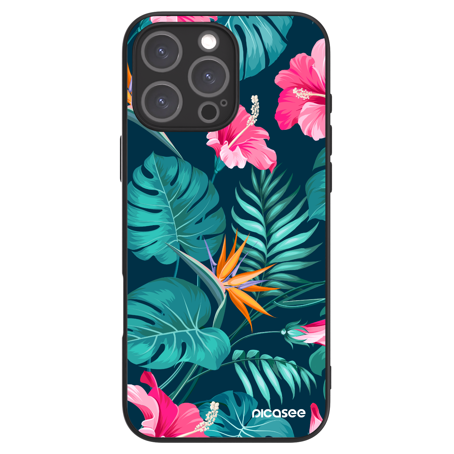 Picasee ULTIMATE CASE pentru Apple iPhone 16 Pro Max - Pink Monstera
