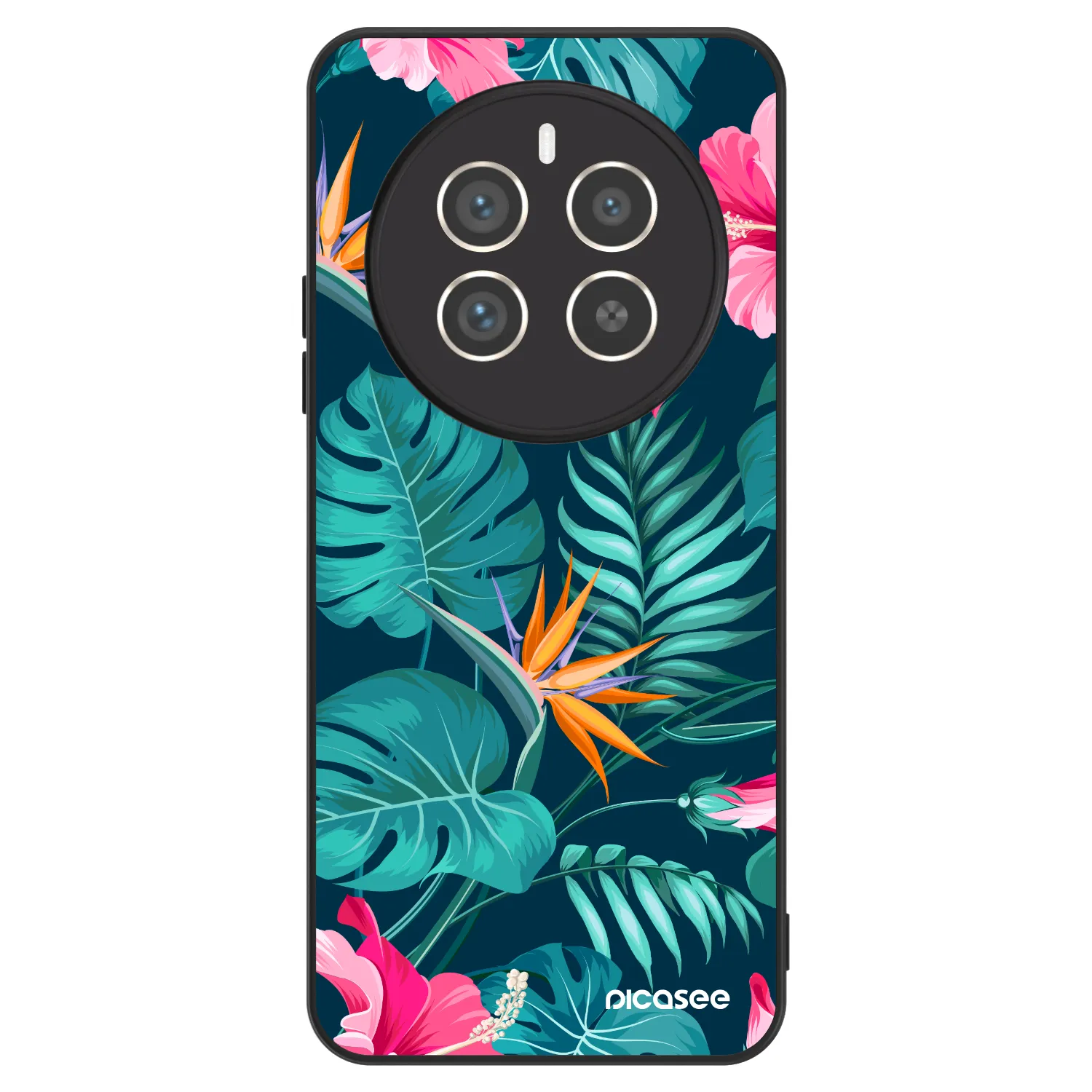 Picasee ULTIMATE CASE pentru Realme 12 Pro 5G - Pink Monstera