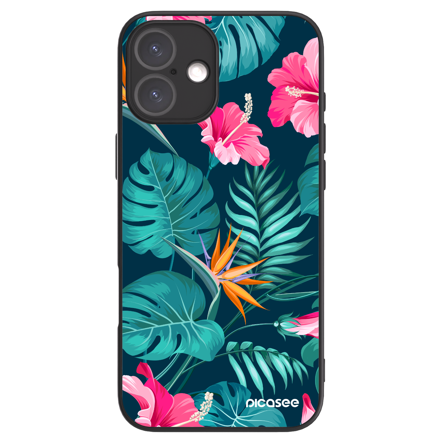 Picasee ULTIMATE CASE pentru Apple iPhone 16 Plus - Pink Monstera