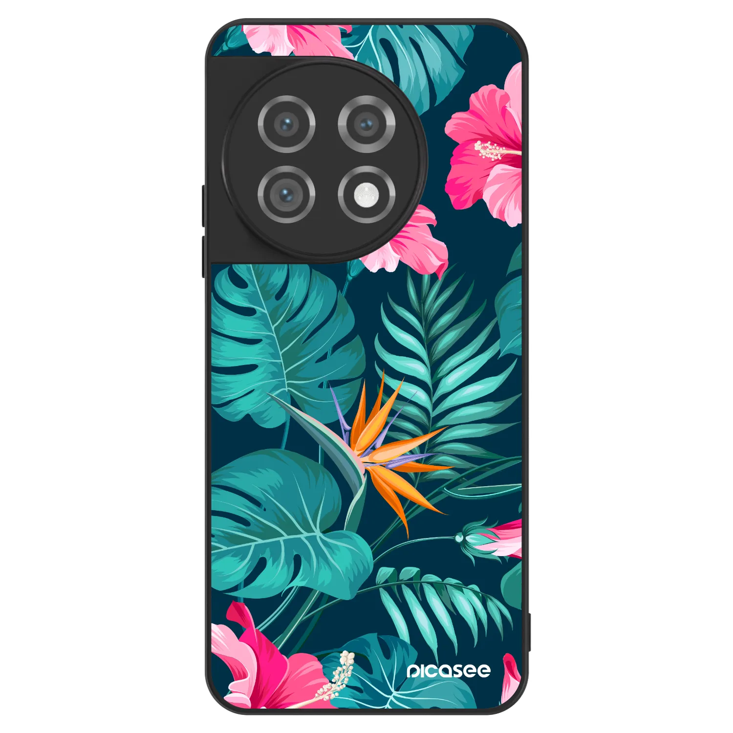 Picasee ULTIMATE CASE pentru OnePlus 11 5G - Pink Monstera
