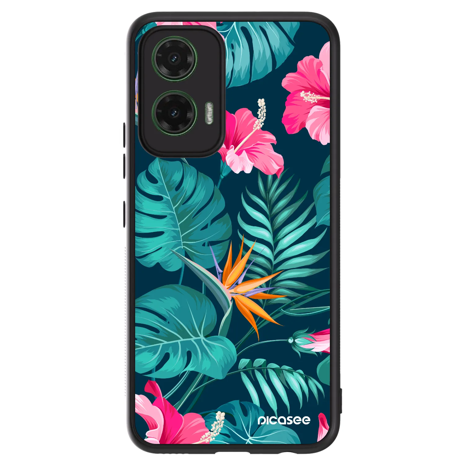 Picasee ULTIMATE CASE pentru Motorola Moto G35 5G - Pink Monstera
