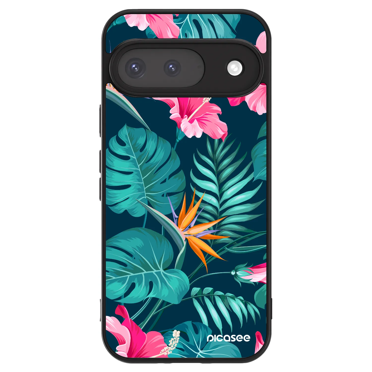 Picasee ULTIMATE CASE pentru Google Pixel 9 - Pink Monstera