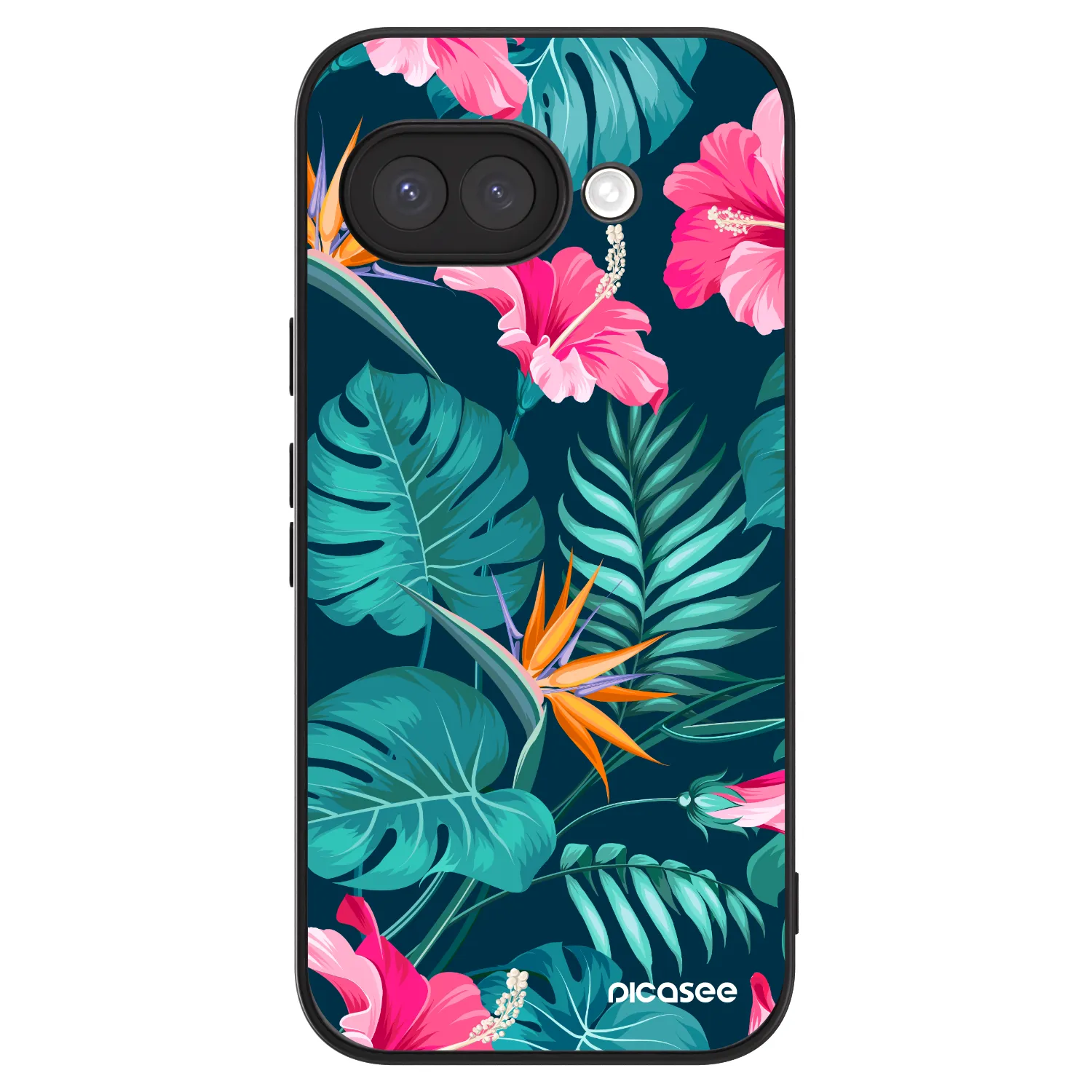 Picasee ULTIMATE CASE pentru Google Pixel 9a - Pink Monstera