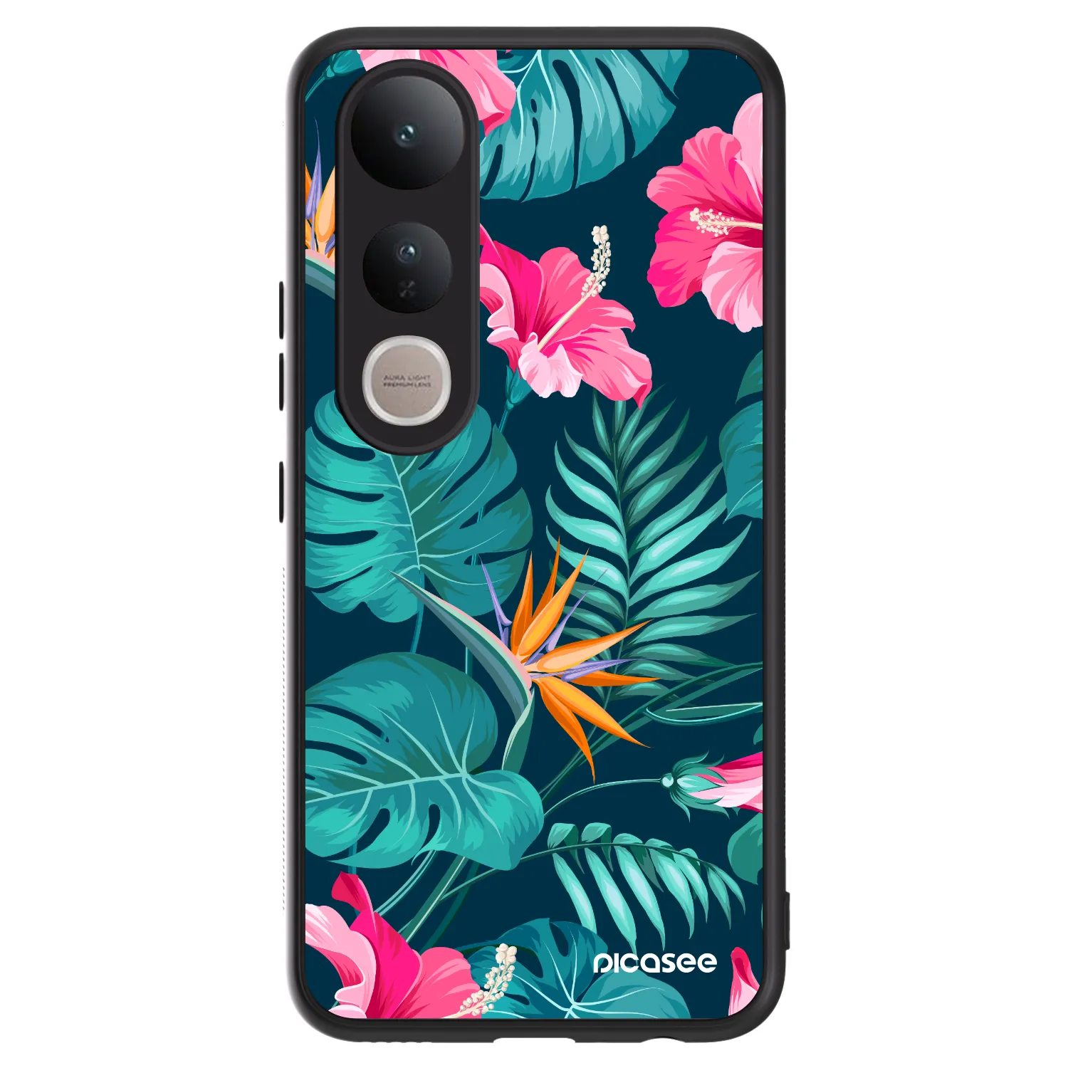 Picasee ULTIMATE CASE pentru Vivo V50 Lite 5G - Pink Monstera