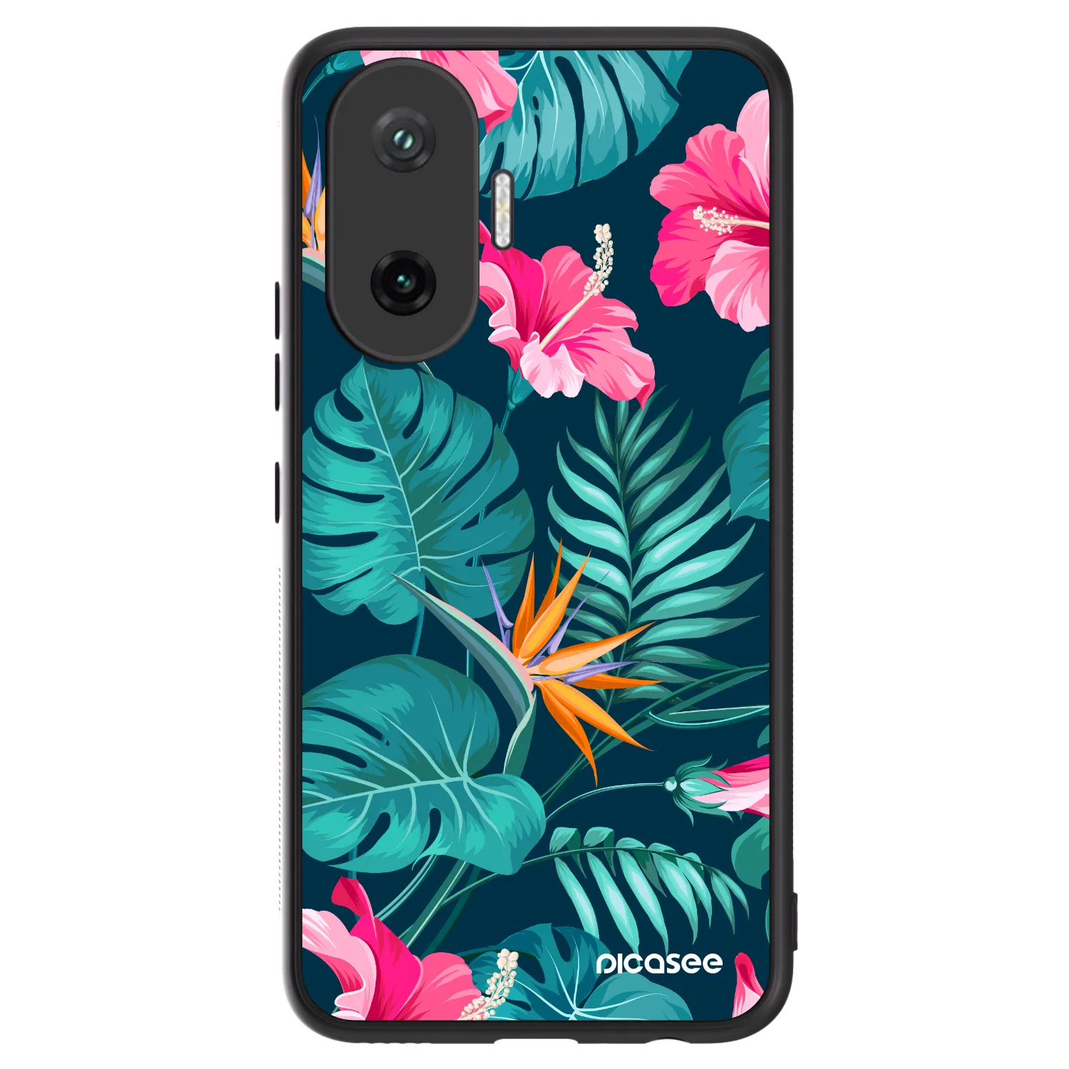 Picasee ULTIMATE CASE pentru Xiaomi Poco F7 Pro 5G - Pink Monstera