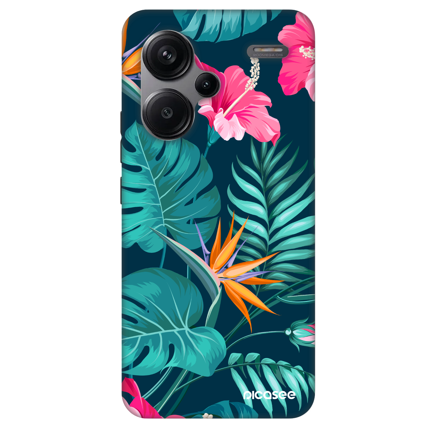 Picasee Fashion Case pentru Xiaomi Redmi Note 13 Pro+ 5G - Pink Monstera
