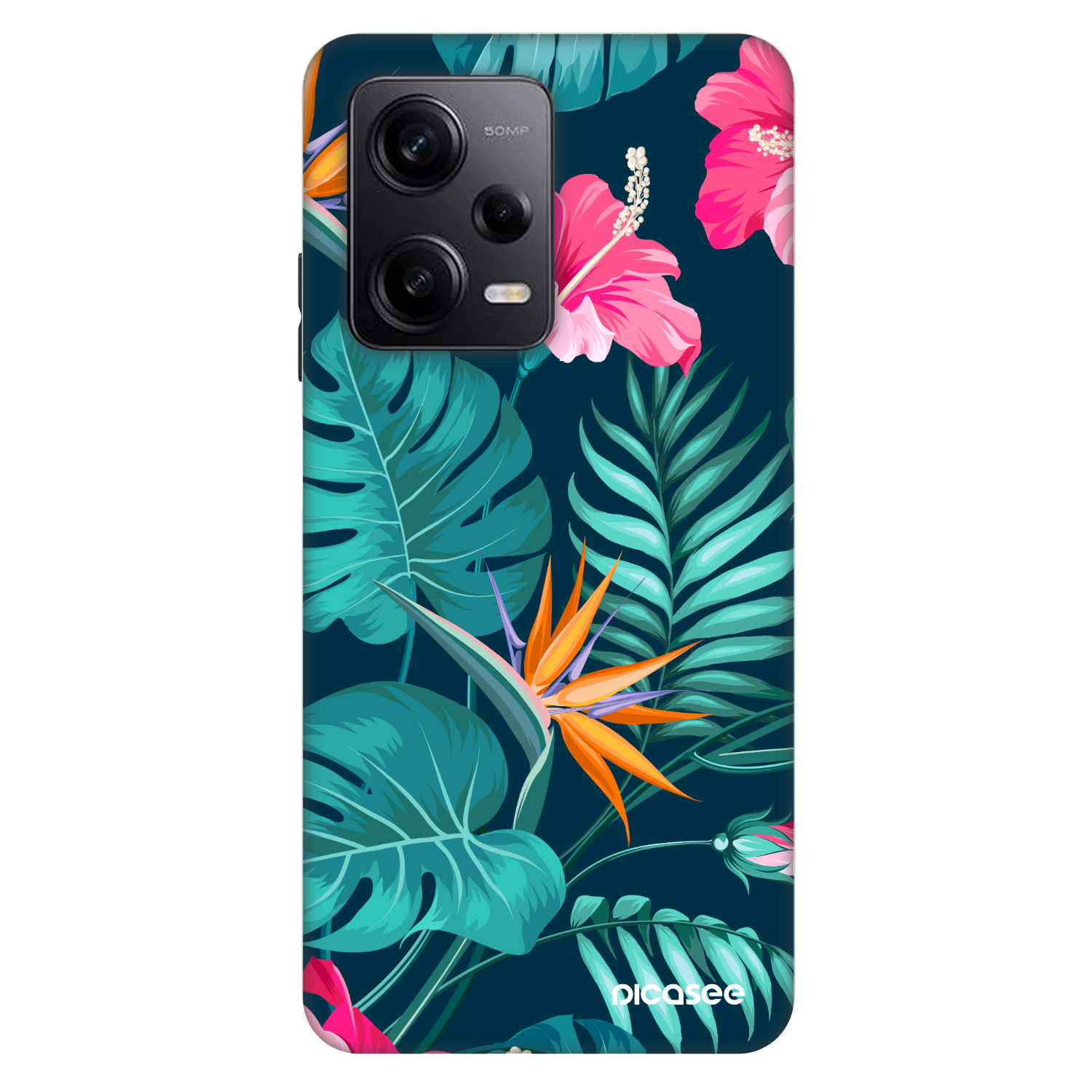 Picasee Fashion Case pentru Xiaomi Redmi Note 12 Pro+ 5G - Pink Monstera