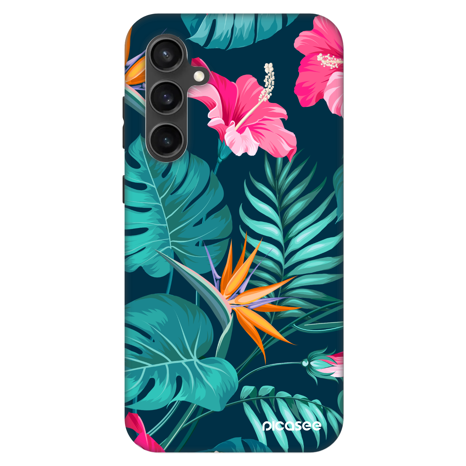 Picasee Fashion Case pentru Samsung Galaxy S23 FE S711B - Pink Monstera