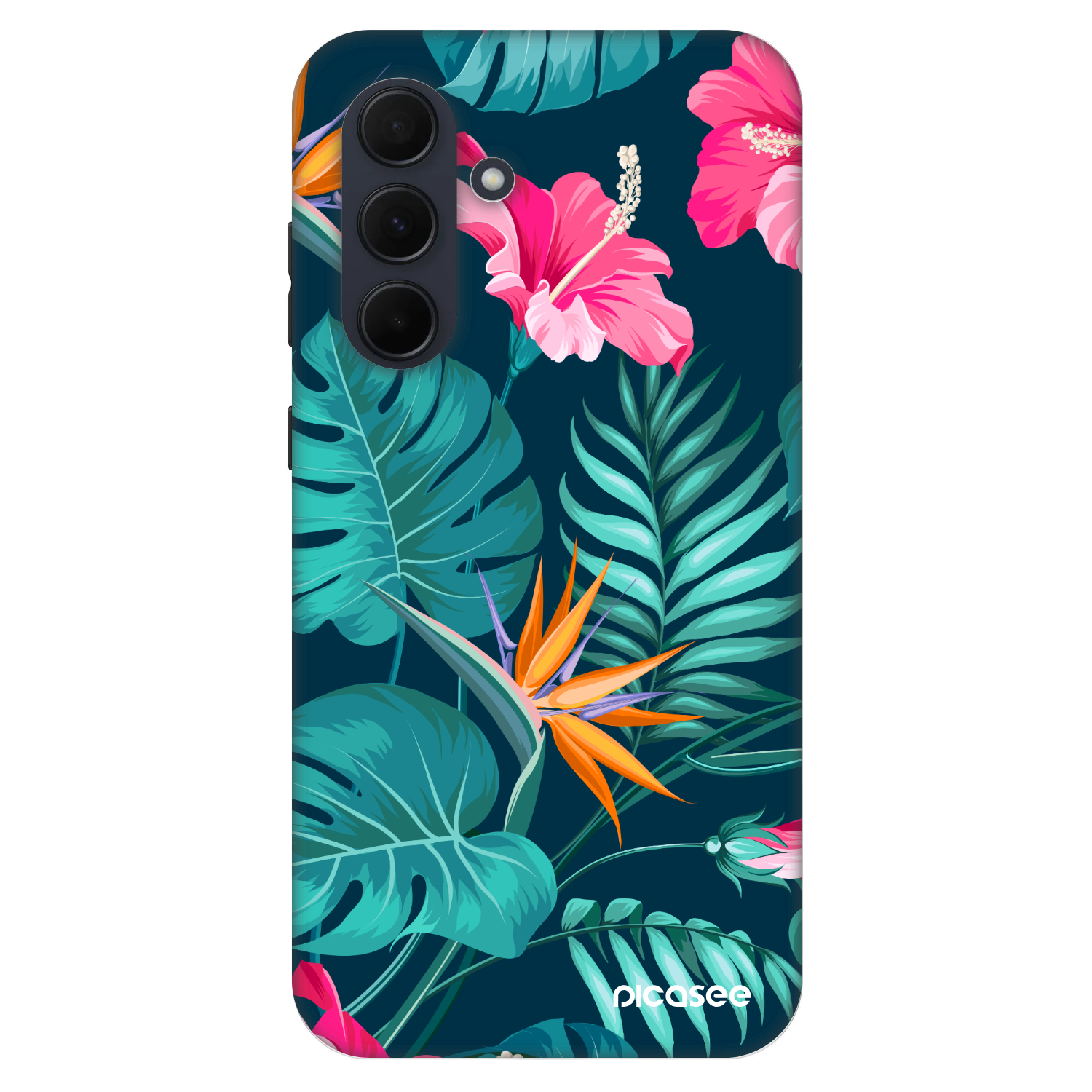 Picasee Fashion Case pentru Samsung Galaxy A35 5G A356B - Pink Monstera