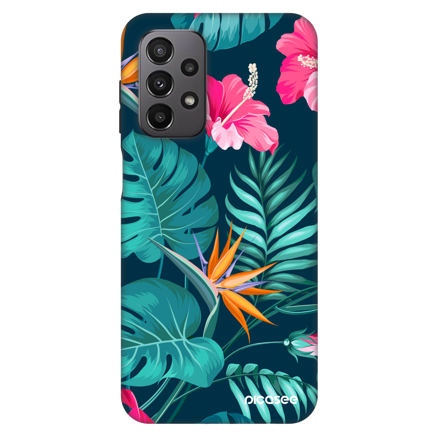 Picasee Fashion Case pentru Samsung Galaxy A23 A235F 4G - Pink Monstera