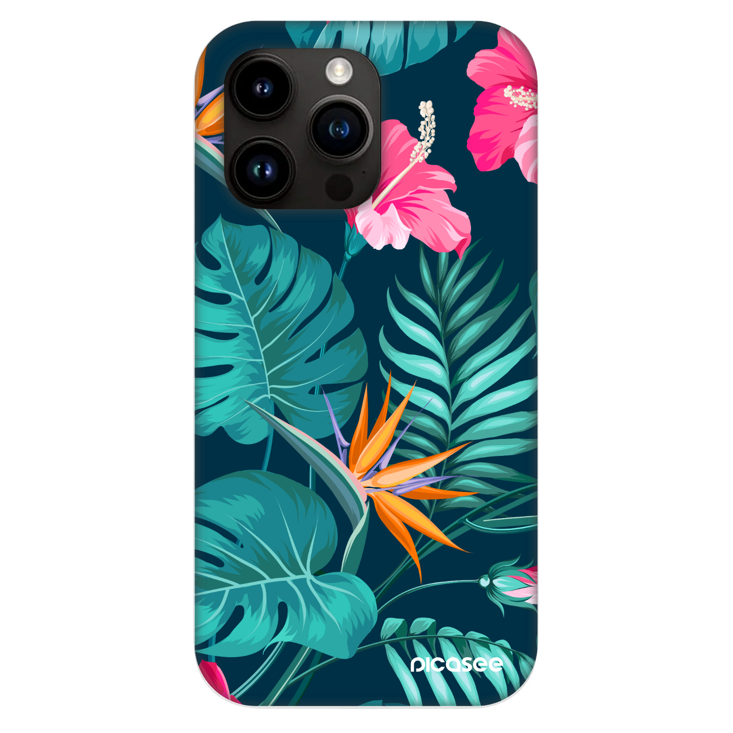 Picasee Fashion Case MagSafe pentru Apple iPhone 13 Pro - Pink Monstera