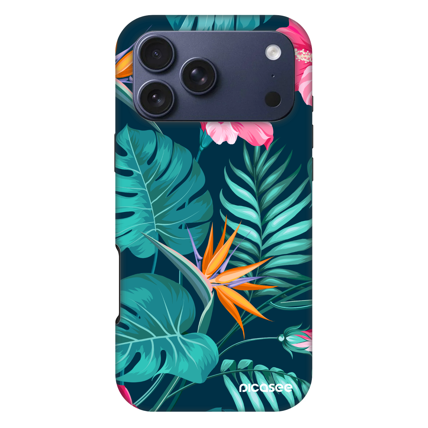 Picasee Fashion Case MagSafe pentru Apple iPhone 17 Pro Max - Pink Monstera