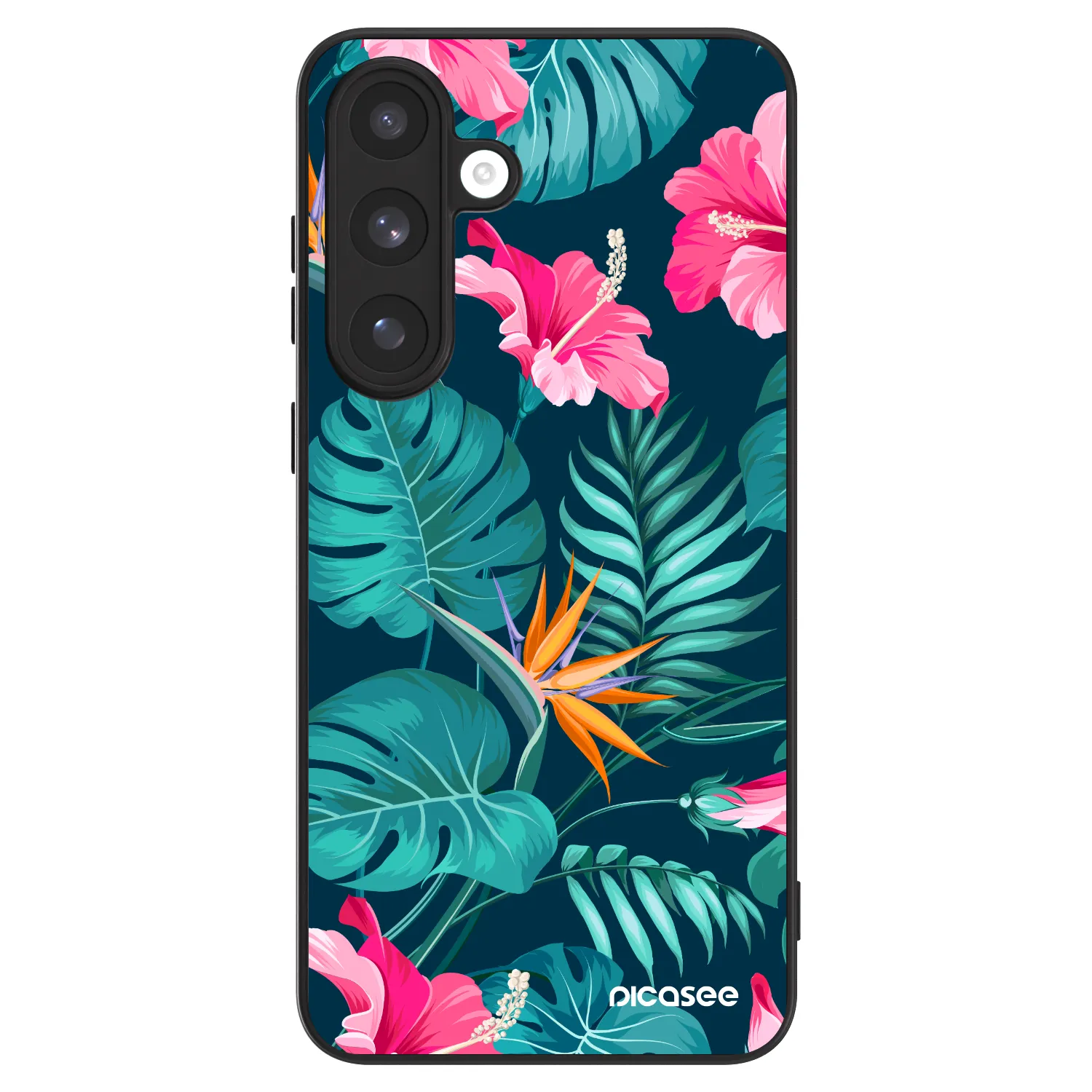 Picasee ULTIMATE CASE pentru Samsung Galaxy S25 FE 5G - Pink Monstera