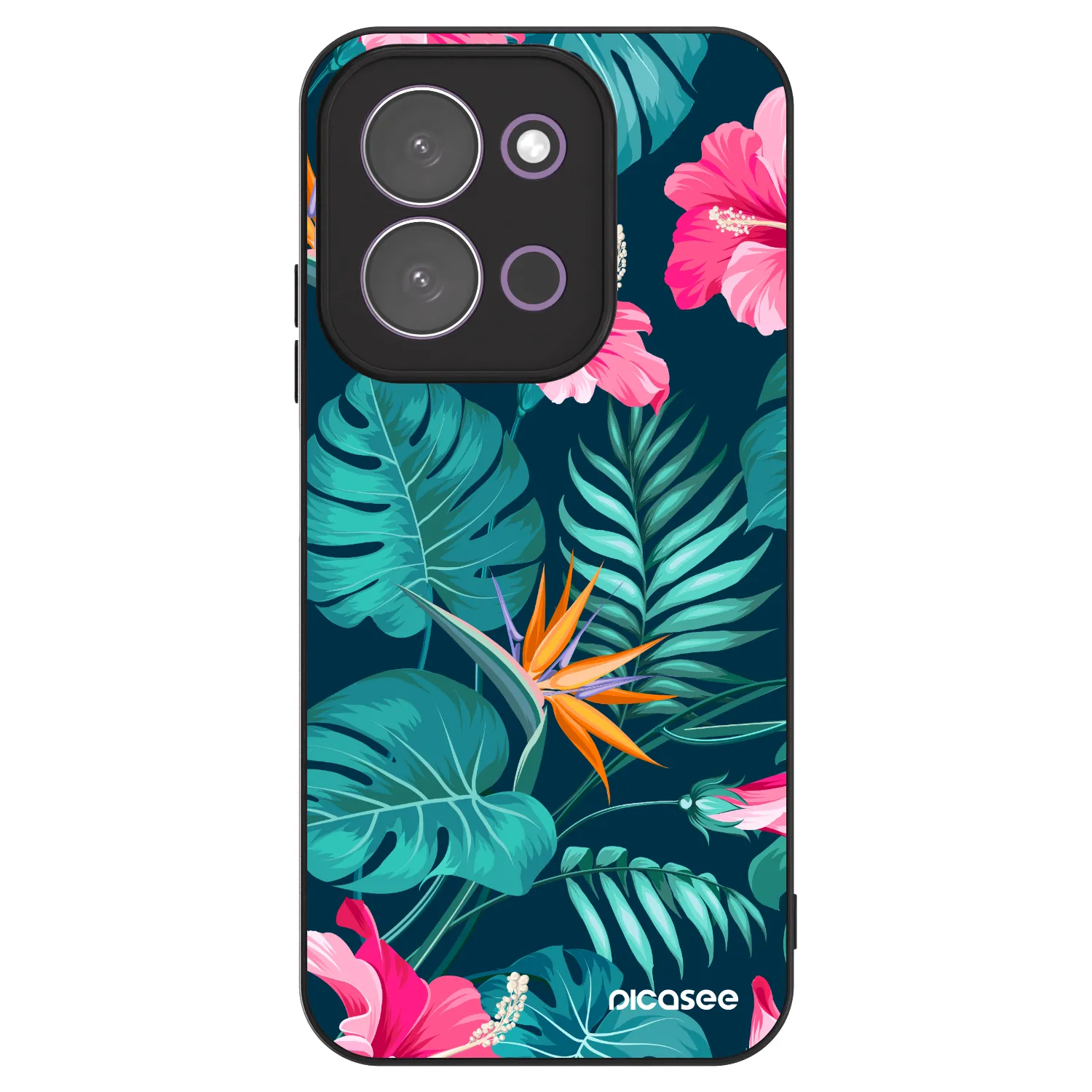 Picasee ULTIMATE CASE pentru Xiaomi Redmi 15C 5G - Pink Monstera