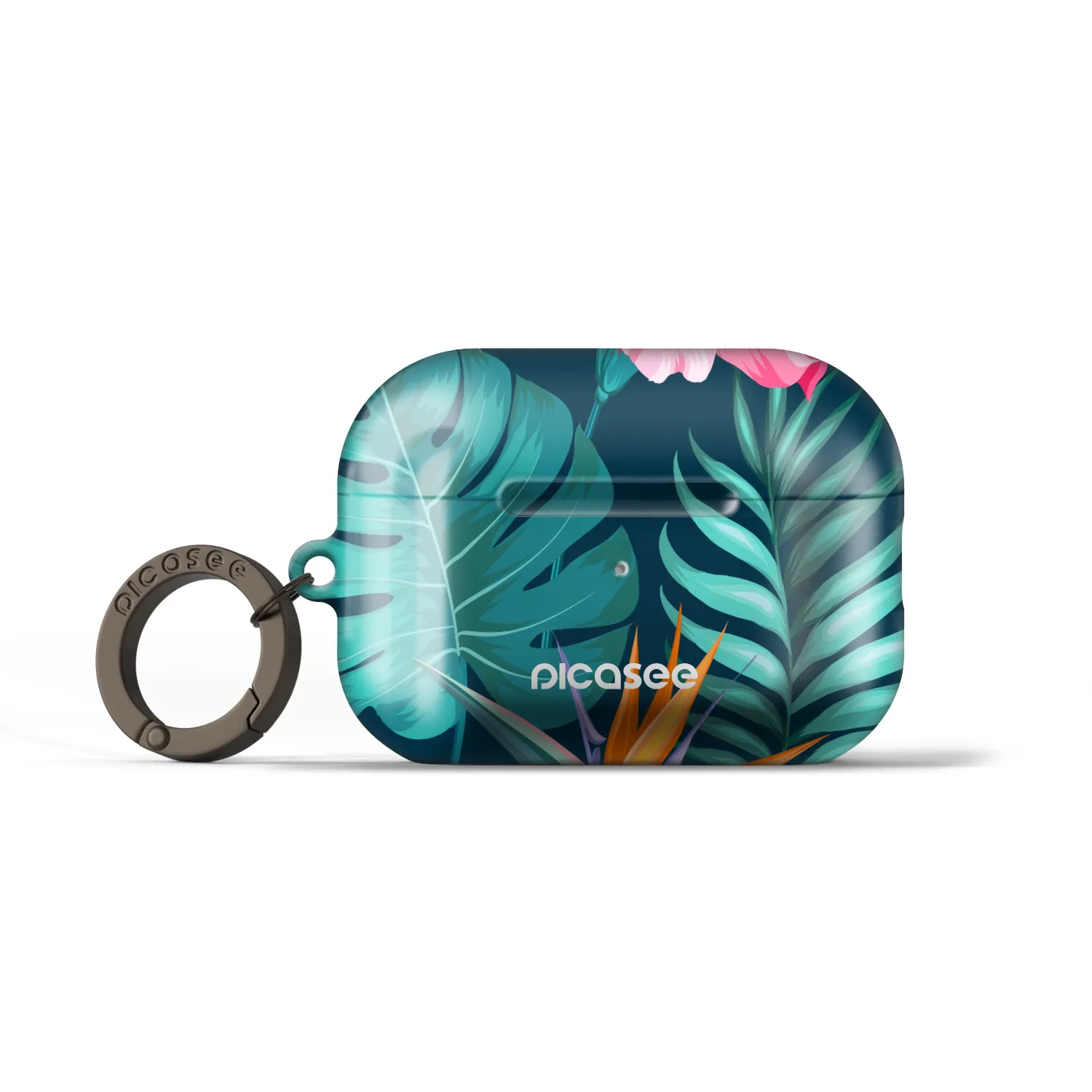 Picasee Obal pro Apple AirPods Pro 1 - Pink Monstera