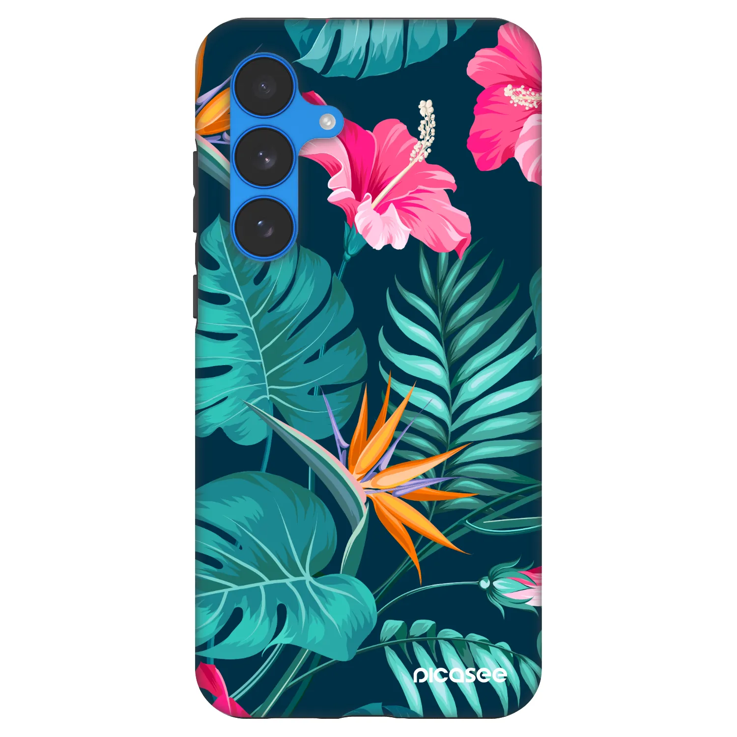 Picasee Fashion Case pentru Samsung Galaxy S25 FE 5G - Pink Monstera