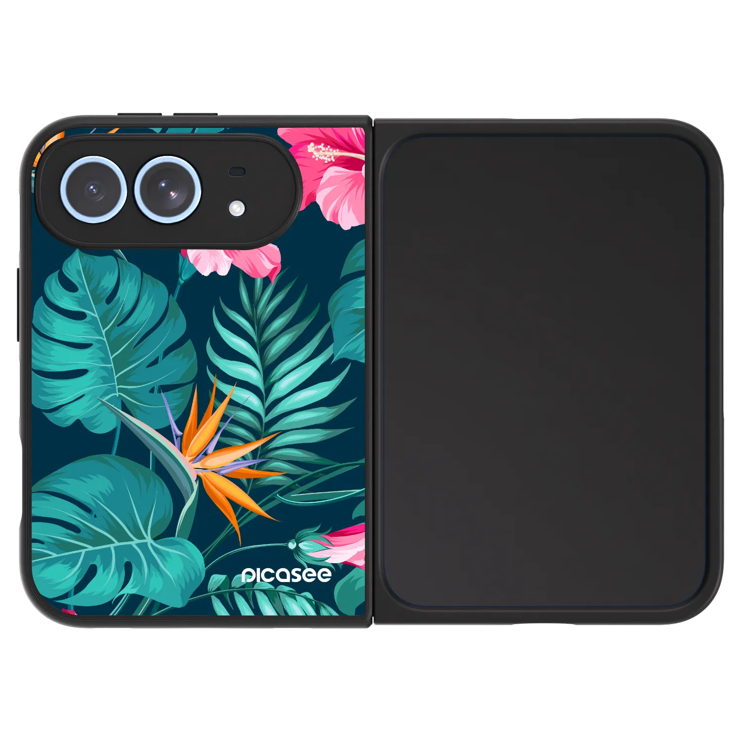 Picasee ULTIMATE CASE MagSafe pentru Apple iPhone Duo - Pink Monstera