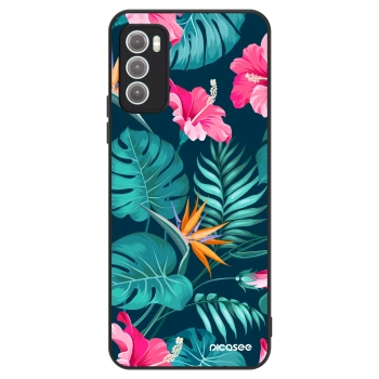 Husă pentru Motorola Moto G60 - Pink Monstera