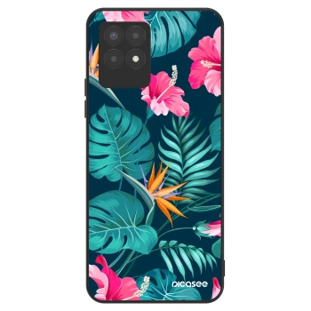 Husă pentru Realme 8i - Pink Monstera