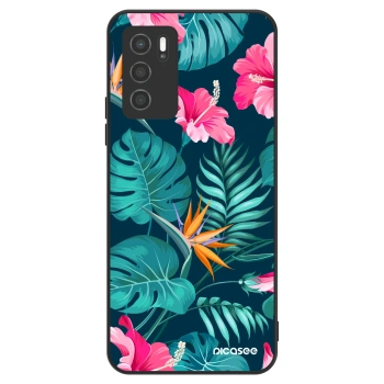 Husă pentru OPPO A16s - Pink Monstera