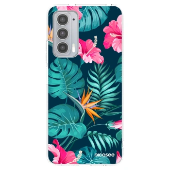 Husă pentru Motorola Edge 20 - Pink Monstera