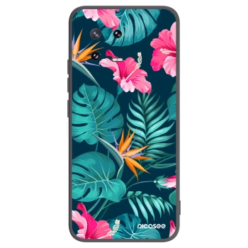 Picasee husă neagră din silicon pentru Xiaomi 13 Pro - Pink Monstera
