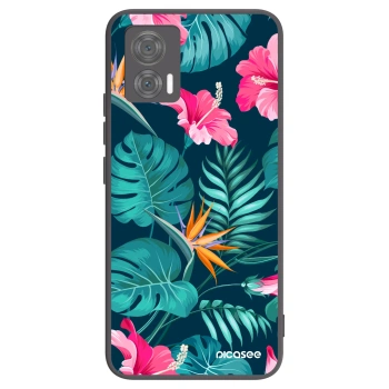 Husă pentru Motorola Edge 30 Neo - Pink Monstera