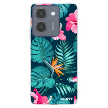 Husă pentru Vivo Y36 4G - Pink Monstera
