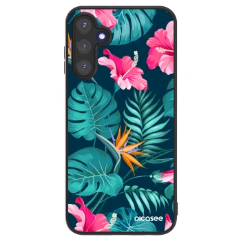 Picasee ULTIMATE CASE pentru Samsung Galaxy A15 A155F 4G - Pink Monstera