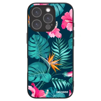Husă pentru Apple iPhone 16 Pro - Pink Monstera