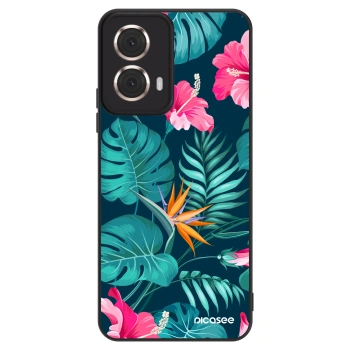 Husă pentru Motorola Moto G85 - Pink Monstera