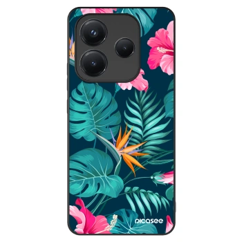 Picasee ULTIMATE CASE pentru Xiaomi Redmi Note 14 5G - Pink Monstera