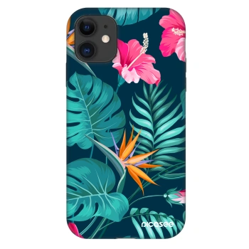 Husă pentru Apple iPhone 11 - Pink Monstera