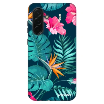 Husă pentru Samsung Galaxy A36 5G - Pink Monstera