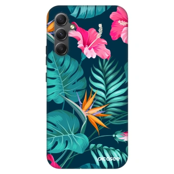Husă pentru Samsung Galaxy A34 5G A346B - Pink Monstera