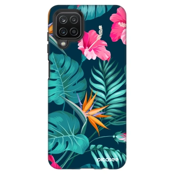 Husă pentru Samsung Galaxy A12 A125F - Pink Monstera